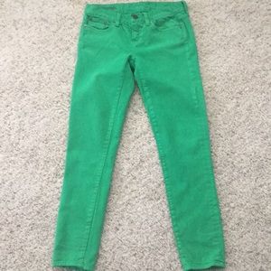 J. Crew toothpick ankle jeans